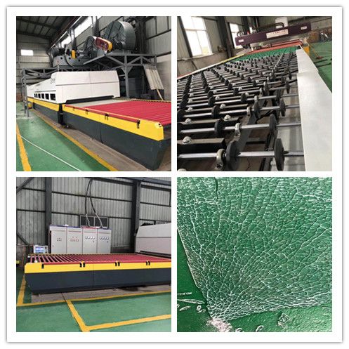 西安林總鋼化爐調(diào)試成功，3.5毫米鋼化